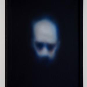 Blur Paintings: Portrait after Ken Currie's Self Portrait
